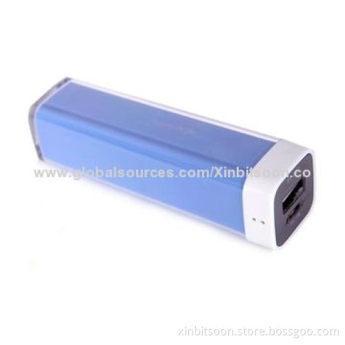 Portable Gift Power Bank with 2200mAh Capacity with Lithium Battery